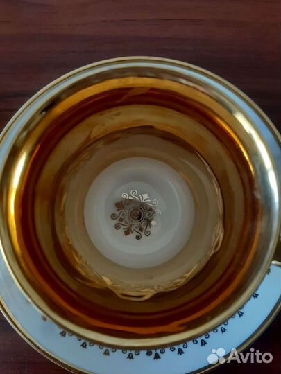 Чайно-кофейная пара Чехословакия цена за 6 шт