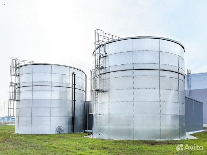 Резервуар вертикальный для топлива, для гсм 600м3