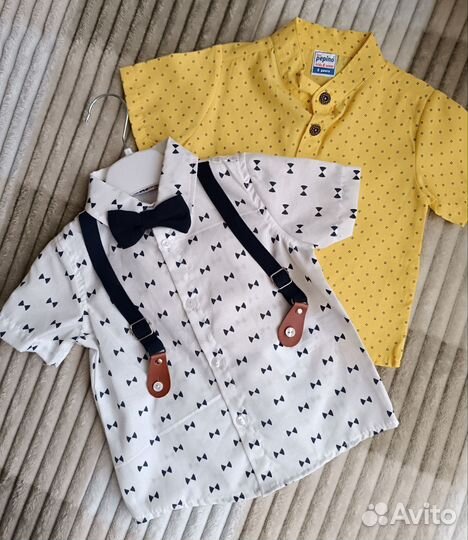 Рубашка для мальчика, 86