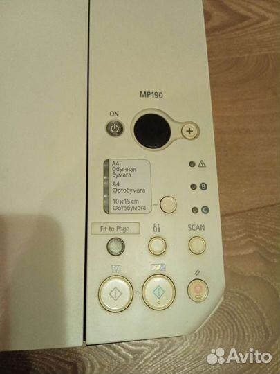 Принтер Canon Mp 190 + краска обмен