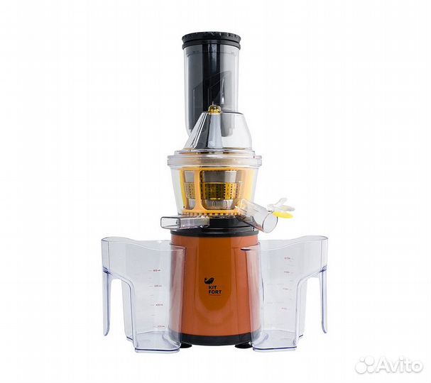 Соковыжималка Kitfort KT-1102 -1 оранжевая