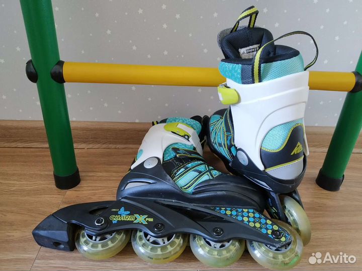 Роликовые коньки детские K2 Charm X Pro