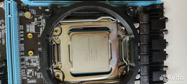 Мат.плата LGA2011 TG-X79V389+xeon E5-2640v2