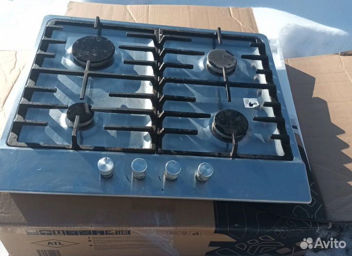 Газовая варочная панель 4 конфорки