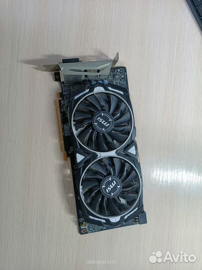 Видеокарта rx480 8gb MSI Armor обмен на i5