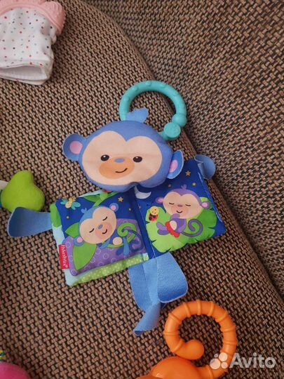 Игрушки погремушки развивающие пакетом
