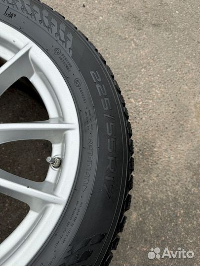 Зимние колеса r17 bmw 6 686 217 резина 215 55 r17