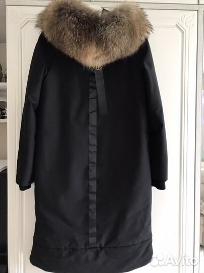 Куртка с мехом лисы