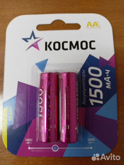 Аккумуляторы Космос NiMH