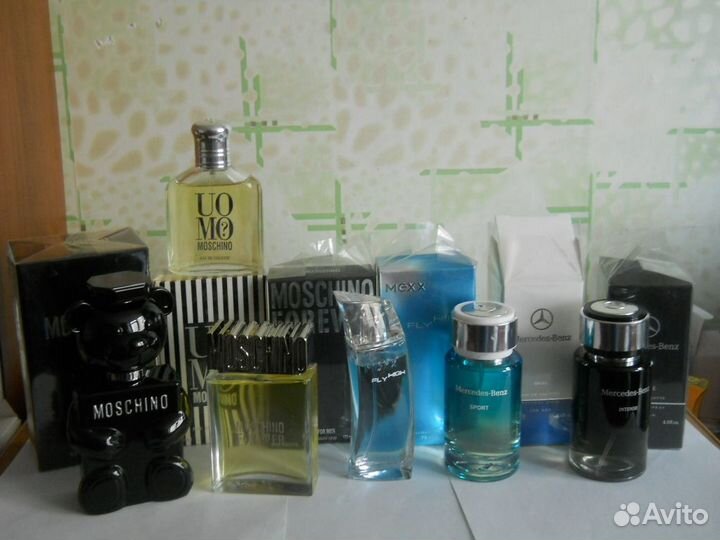 Mont Blanc.Moschino.Mercedes-Benz муж