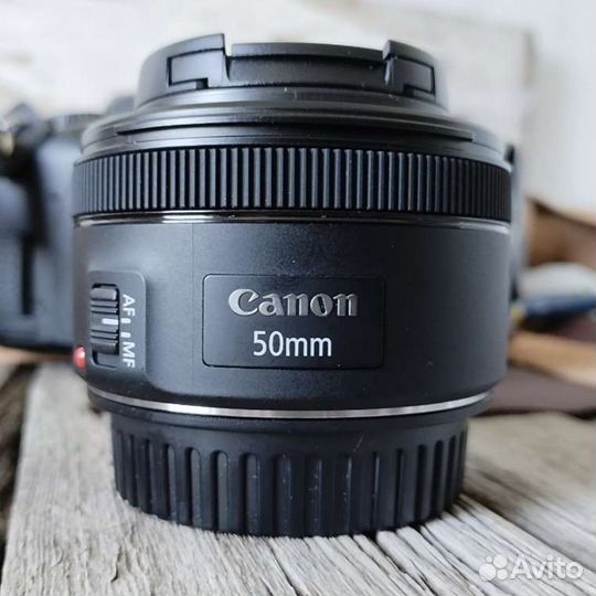 Объектив canon 50mm 1 8 stm