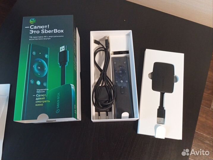 Тв приставка sberbox