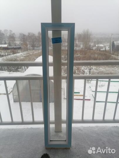 Окно пластиковое глухое