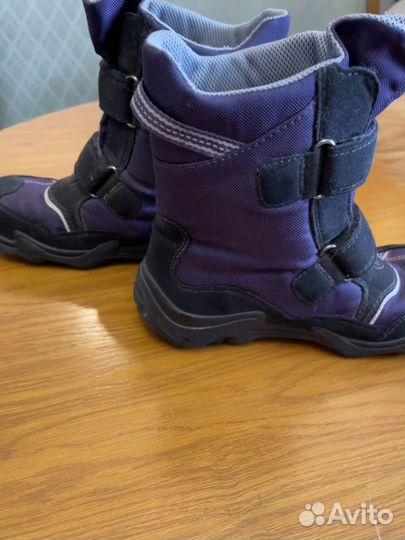 Зимние ботинки для девочки/мальчика superfit 35