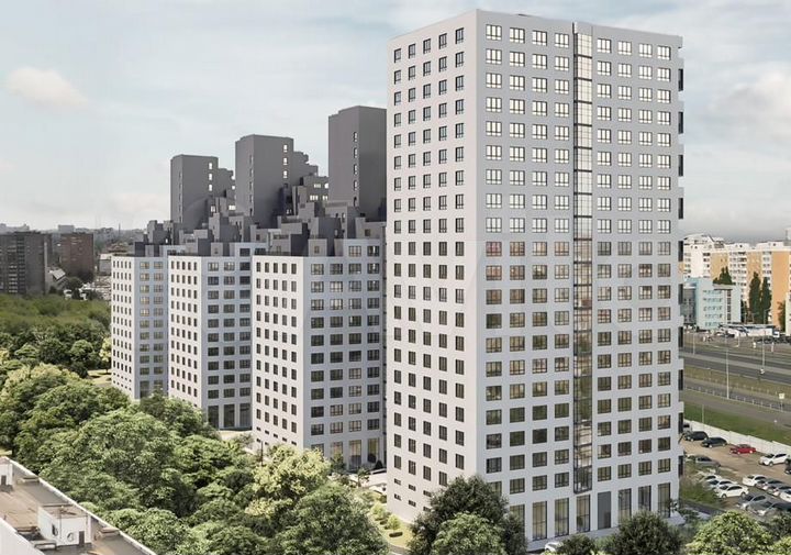 Квартира-студия, 34,6 м², 7/19 эт.