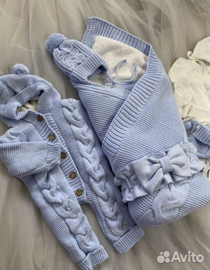 Конверт на выписку для мальчика зима