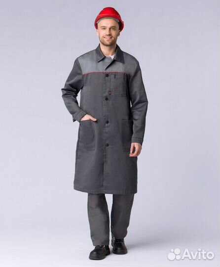 Халат рабочий мужской
