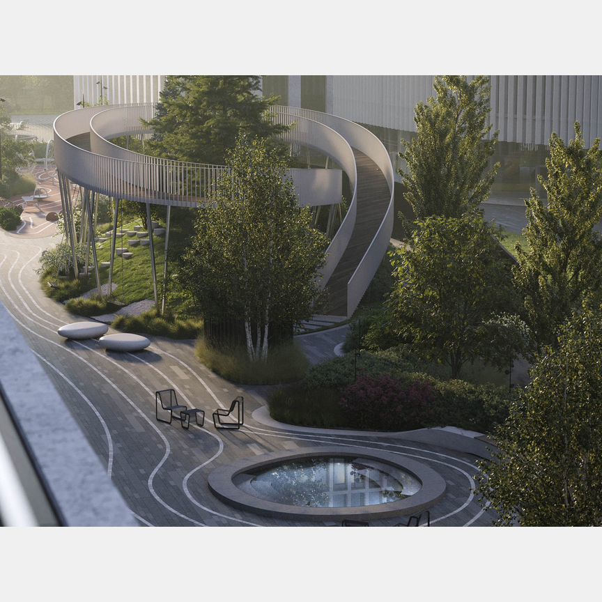 2-к. квартира, 85 м², 53/55 эт.