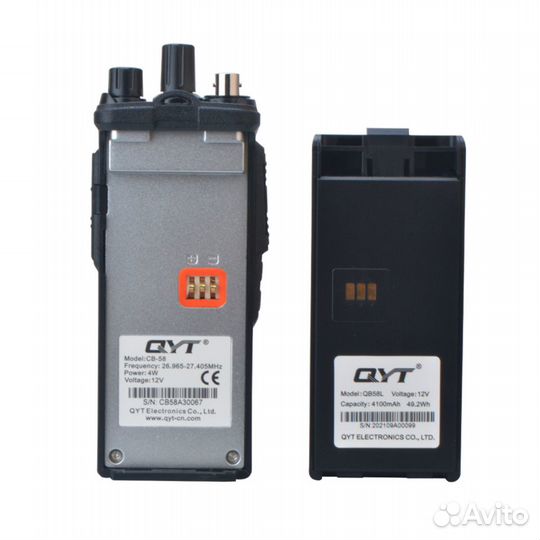 Рация сиби портативная QYT CB-58 (27 мГц), Новые