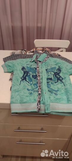Рубашка на мальчика 116 122 128 134