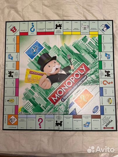 Monopoly с банковскими картами б/у