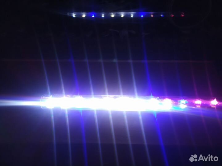 Лампа светодиодная для аквариума трёхцветная