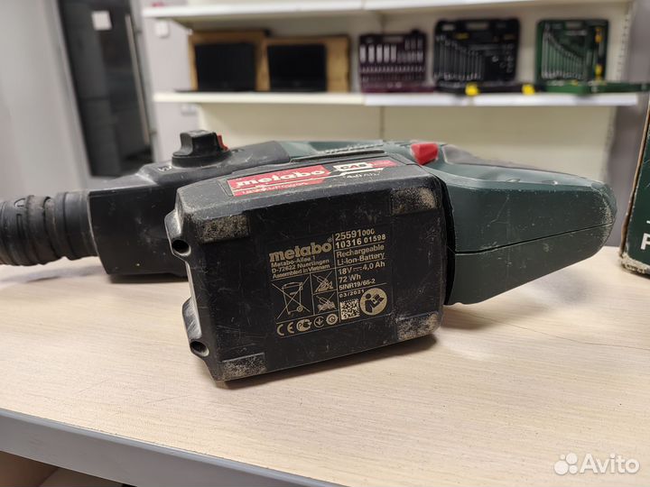 Перфоратор metabo kha 18 ltx