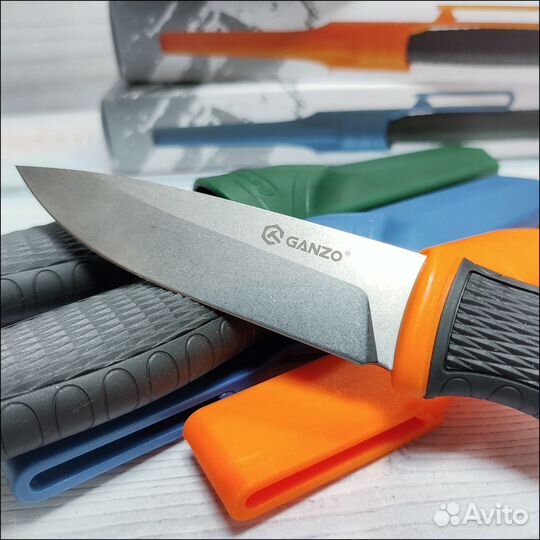 Нож туристический Ganzo G806 в ножнах