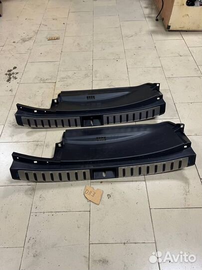 Обшивка задней панели багажника lexus nx