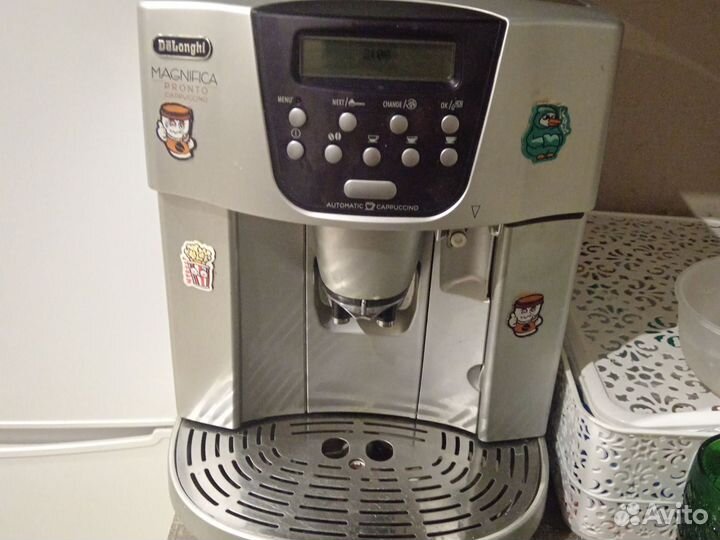 Кофемашина delonghi magnifica s cappuccino