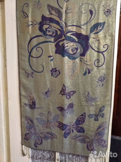 Шаль двусторонняя из Тайланда (кашемир)