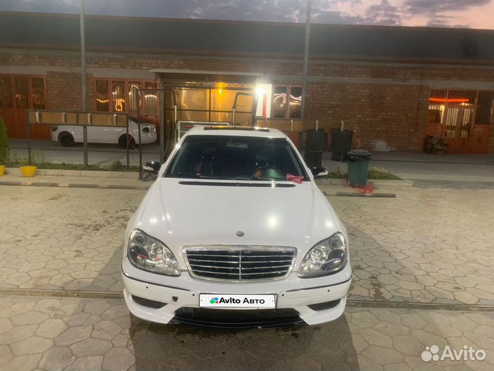 Mercedes-Benz S-класс 5.0 AT, 2001, 400 000 км