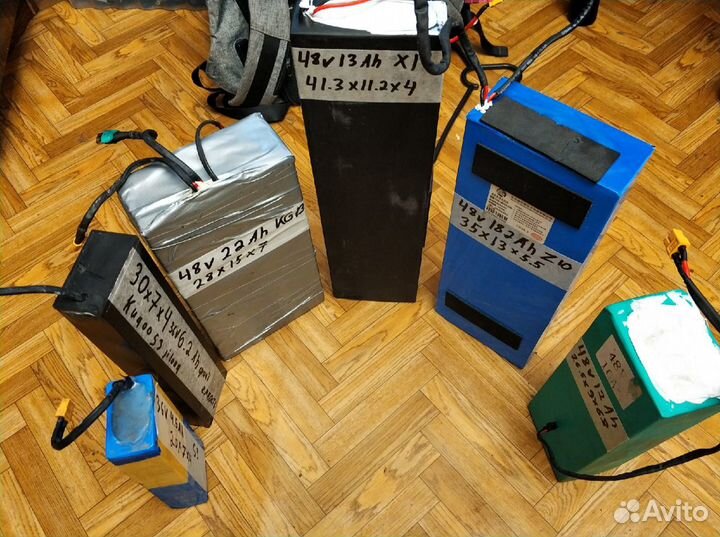 Аккумуляторы для электросамокатов