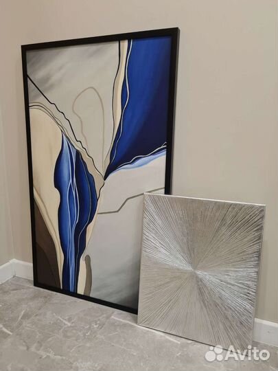 Интерьерная картина абстракция 100х60