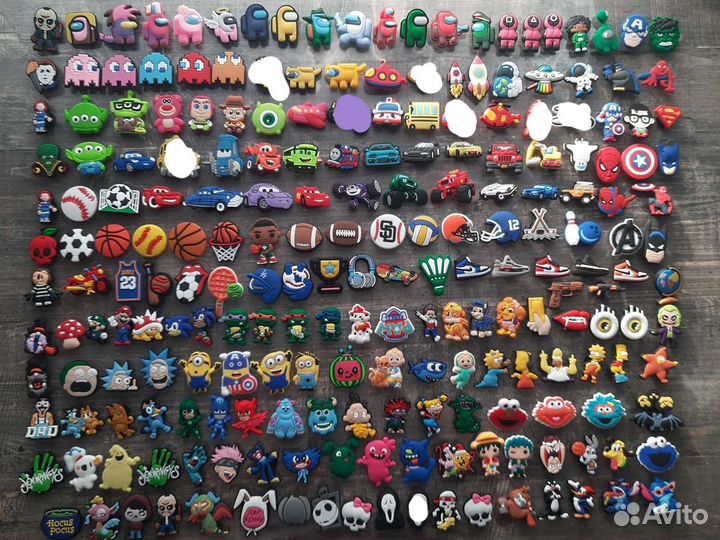 Джиббитсы для crocs (jibbitz )