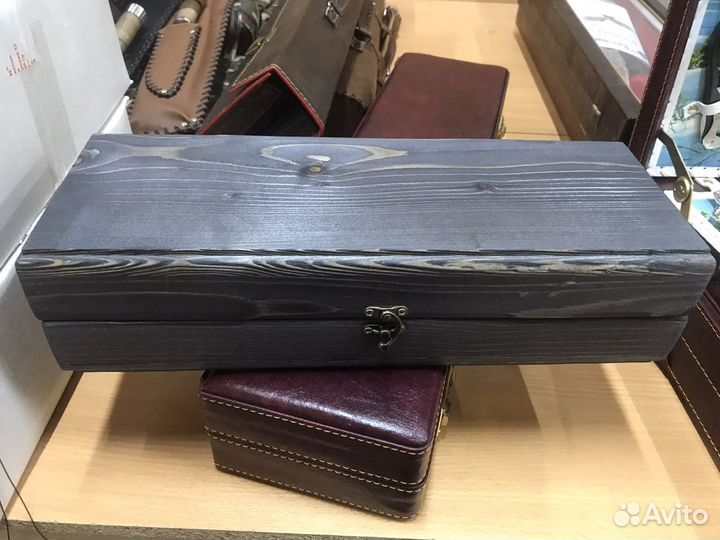 Рюмки подарочные в кейсе, хрусталь