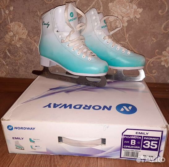 Коньки фигурные 35 размер