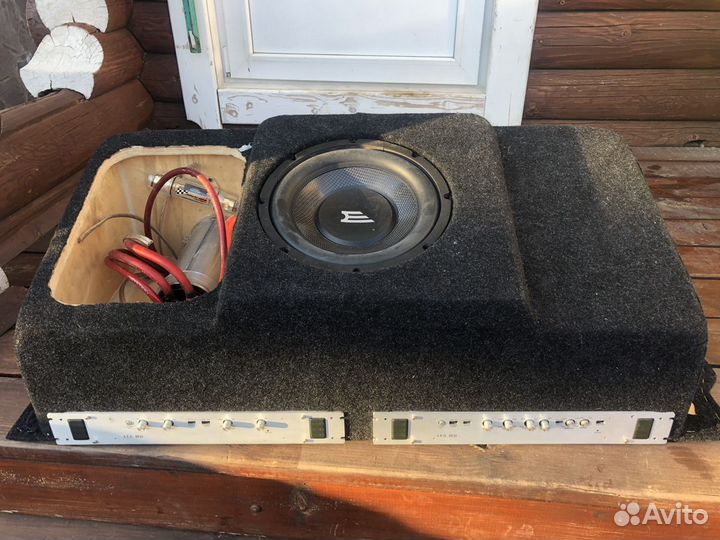 Сабвуфер и усилитель