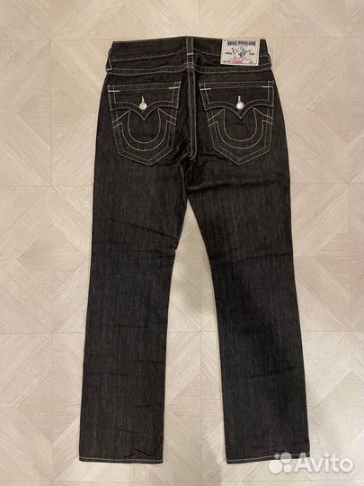Джинсы True Religion Ricky Серые