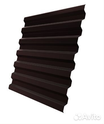 Профнастил С8А 0,4 PE RAL 8017 шоколад
