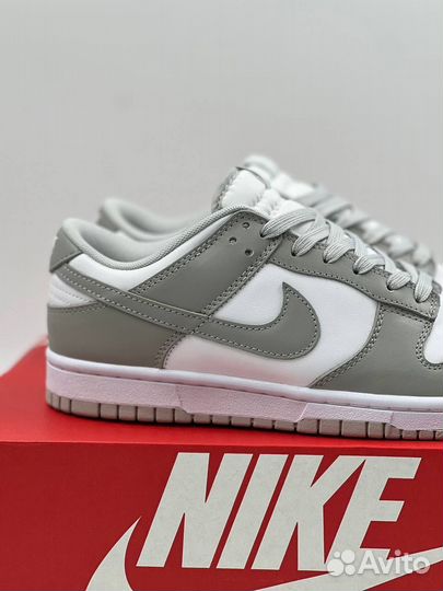 Кроссовки Nike sb dunk low grey premium