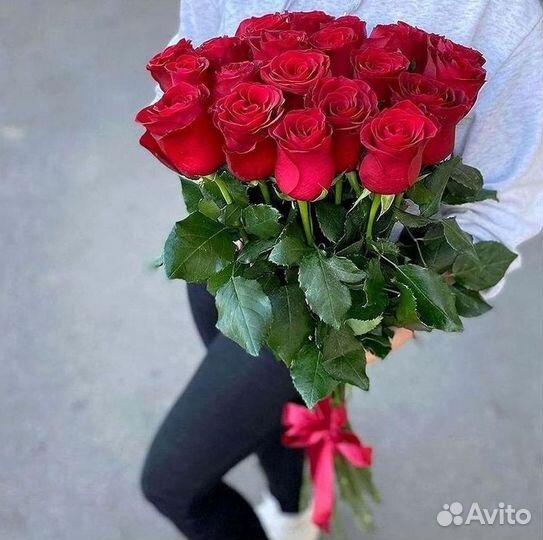 Высокие розы Букеты с доставкой