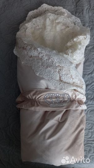 Зимний конверт на выписку