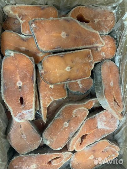 Стейки дикого лосося(кета)