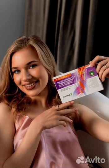 Маска для волос для ослепительного блеска