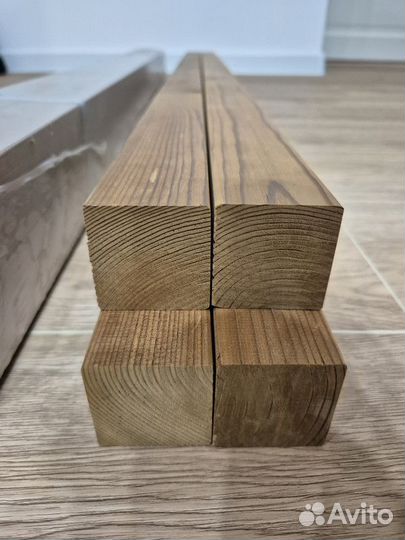 Брусок деревянный из ообработанной сосны 40х60х3000