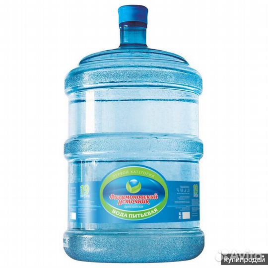Вода бутилированная 19л