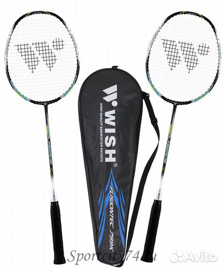 Набор для бадминтона Wish Fusiontec 799K синий