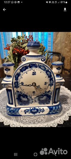 Часы-подсвечник