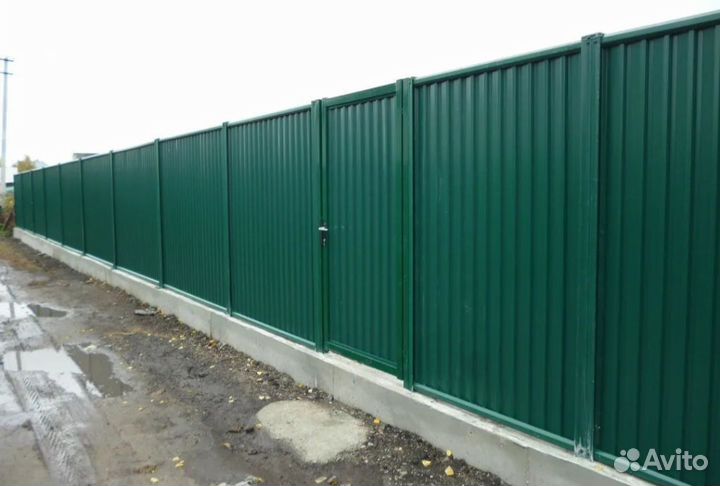 Установка заборов